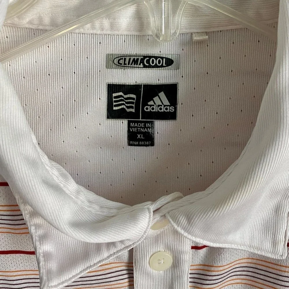 Adidas Climacool Polyester Polo Shirt Men's XL